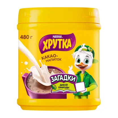 Какао напиток Хрутка растворимый для детей 480г