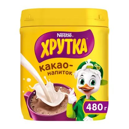 Какао-напиток растворимый Хрутка 480г