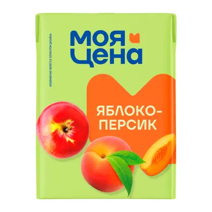 Напиток Моя цена Яблочно-персиковый 200мл