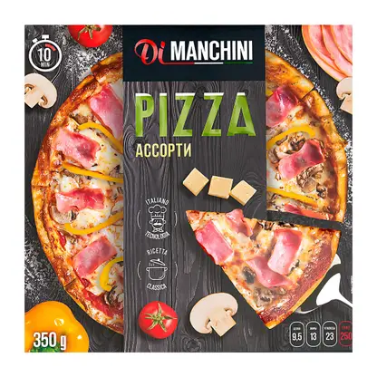 Пицца Di Manchini ассорти 350г