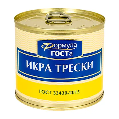 Икра трески Формула госта 220г