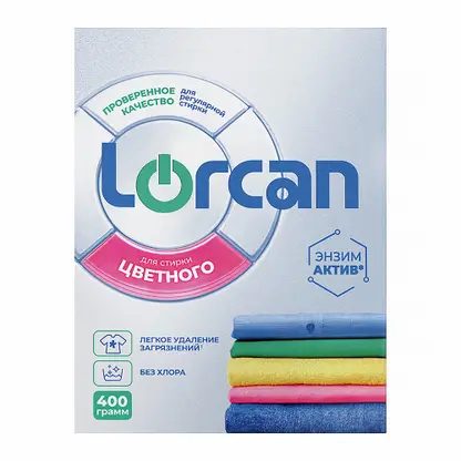 Стиральный порошок Lorcan 400г