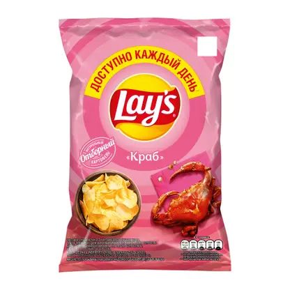 Чипсы Lays Краб 70г