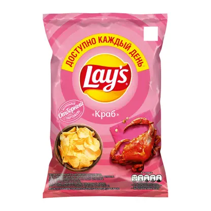 Чипсы Lays Краб 70г