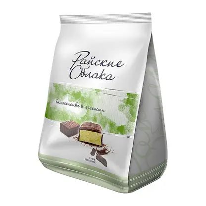 Конфеты Райские облака Суфле лимон 200г