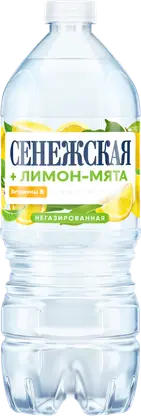 Вода Сенежская Лимон-мята негазированная 1л