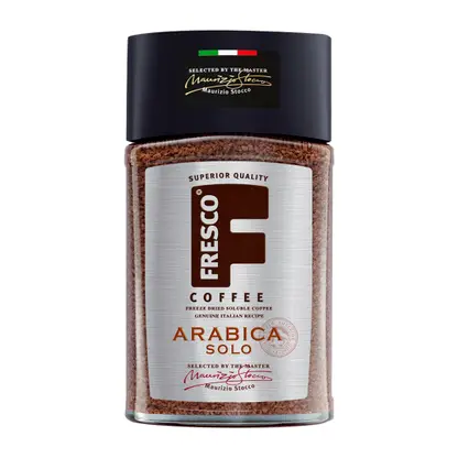 Кофе растворимый Fresco Arabica Solo сублимированный 190г