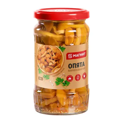 Грибы Магнит Опята маринованные 330г