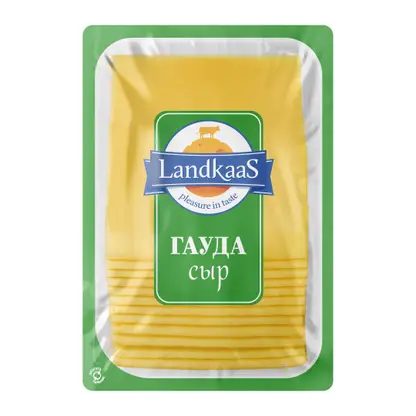 Сыр Landkaas Гауда слайс 45% 150г