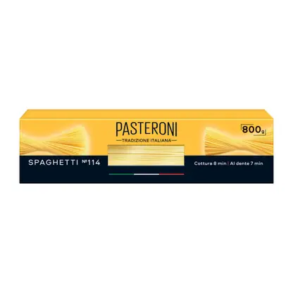Макароны Pasteroni Спагетти №114 800г