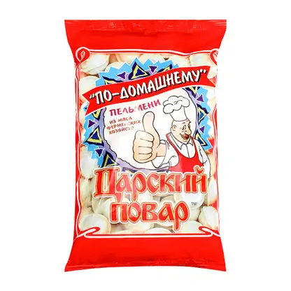 Пельмени Царский повар по-домашнему свинина говядина 700г