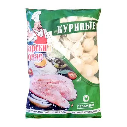 Пельмени Царский повар Куриные 700г
