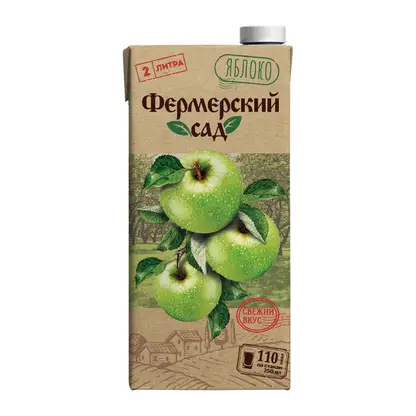 Нектар Фермерский Сад Яблоко 2л