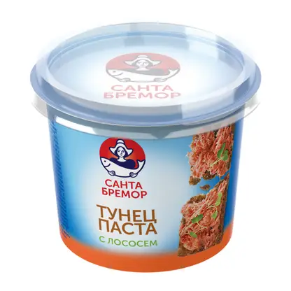 Паста Санта Бремор тунец лосось 140г