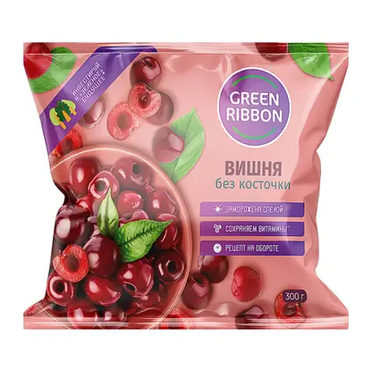 Вишня Green Ribbon быстрозамороженная 300г