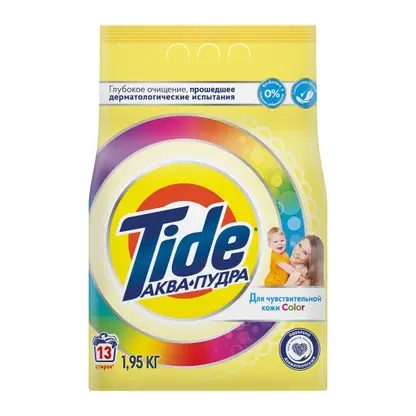 Стиральный порошок Tide Color Автомат для чувствительной кожи 1.95кг
