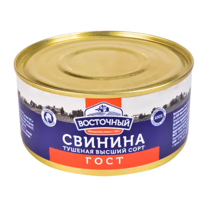Свинина Восточный тушеная 325г