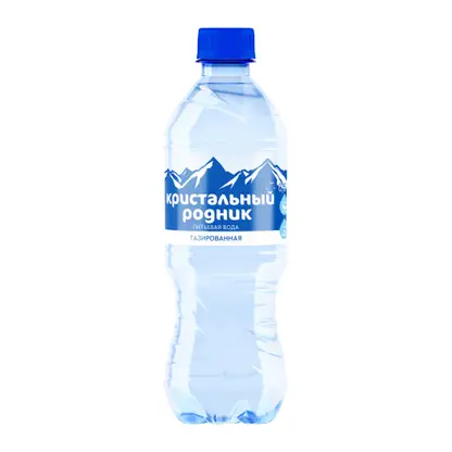 Вода Кристальный родник газированная 500мл