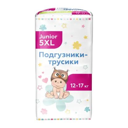Подгузники-трусики Моя цена XL для детей 12-17кг 38шт