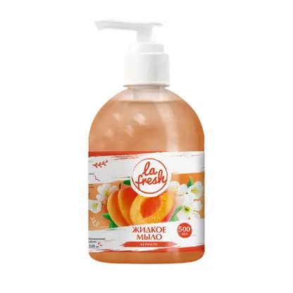 Жидкое мыло La Fresh зеленый чай/абрикос 500мл в ассортименте