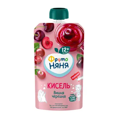 Кисель детский Вишня-черешня Фрутоняня 130г