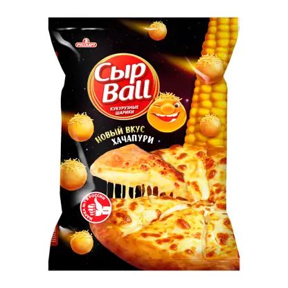 Кукурузные шарики Сыр Ball вкус хачапури 140г