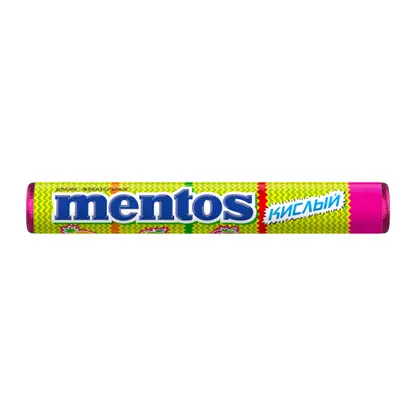 Драже Кислый яблоко-клубника-ананас Mentos 37.5г