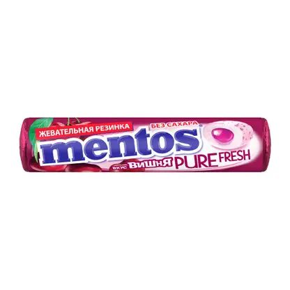 Жевательная резинка Вишня Mentos 15.5г