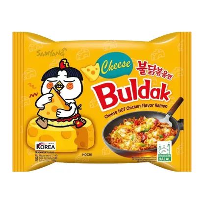 Лапша Samyang Buldak Hot Chicken Cheese 140г