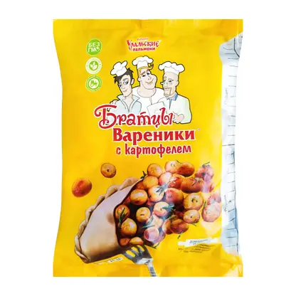 Вареники Братцы с картофелем 700г