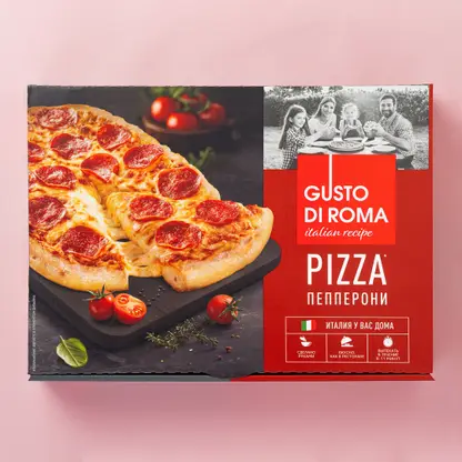Пицца Gusto Di Roma Римская Пепперони 400г