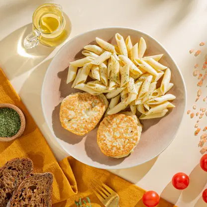 Оладьи куриные с макаронами М Кухня 220г