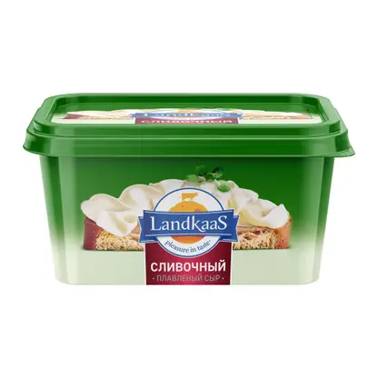 Плавленый сыр Сливочный 50% Landkaas 350г