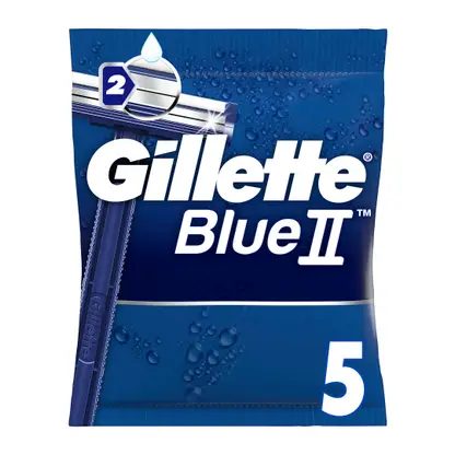 Одноразовые станки Gillette Blue II 5шт