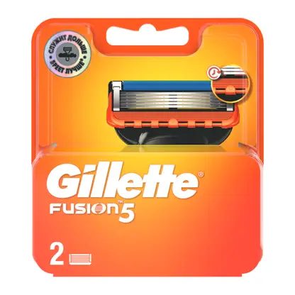 Кассеты для станка Gillette Fusion 5 2шт