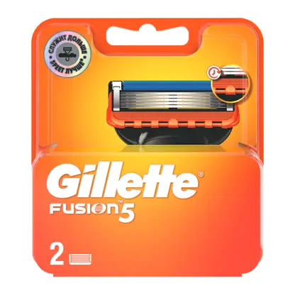 Кассеты для станка Gillette Fusion 5 2шт