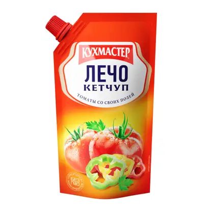 Кетчуп Кухмастер Лечо 260г