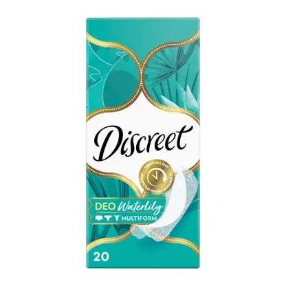 Прокладки ежедневные Discreet Deo Waterlily 20шт