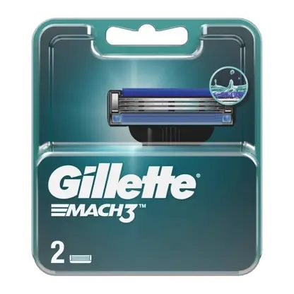 Кассеты для бритья Gillette Mach3 2шт