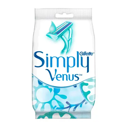 Одноразовый бритвенный станок Gillette Venus Simply 2 женская 2шт