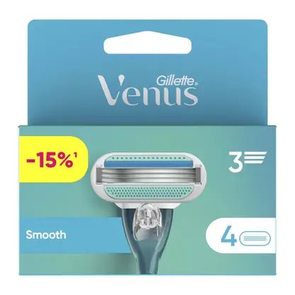 Кассеты для бритья Gillette Venus 4шт