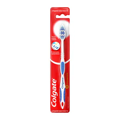 Зубная щетка Colgate Классика здоровья средней жесткости в ассортименте