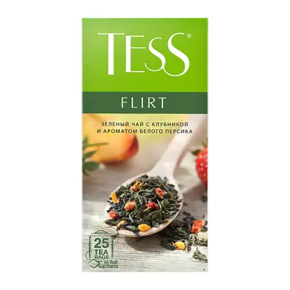 Чай зеленый Tess Flirt 25пак 37.5г