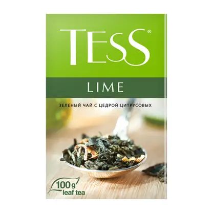 Чай зеленый Tess Lime листовой 100г
