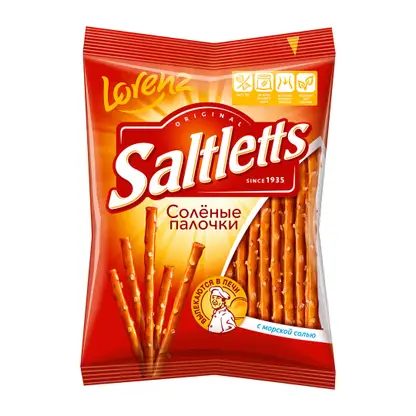Палочки солёные классические Saltletts 75г