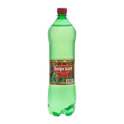Вода Борская минеральная газированная 1.5л