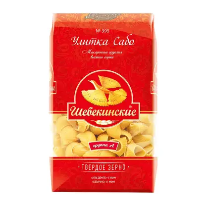 Макароны Шебекинские №395 Улитка Сабо 450г