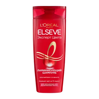 Шампунь L’Oréal Paris Elseve Ламинирующий Эксперт цвета для окрашенных или мелированных волос 400мл