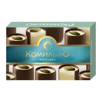 Конфеты шоколадные Фисташка Комильфо 116г