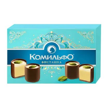 Конфеты шоколадные Фисташка Комильфо 116г
